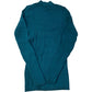 Teal Long Sleeved Ribbed Sweater