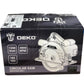 DEKO Circular Saw DKPCCSD120C1 1200W 185MM 4800RPM Cutting Tool Power Saw