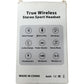 True Wireless Headset Bluetooth 5.0 Mini Design HD Stereo Sport Earbuds