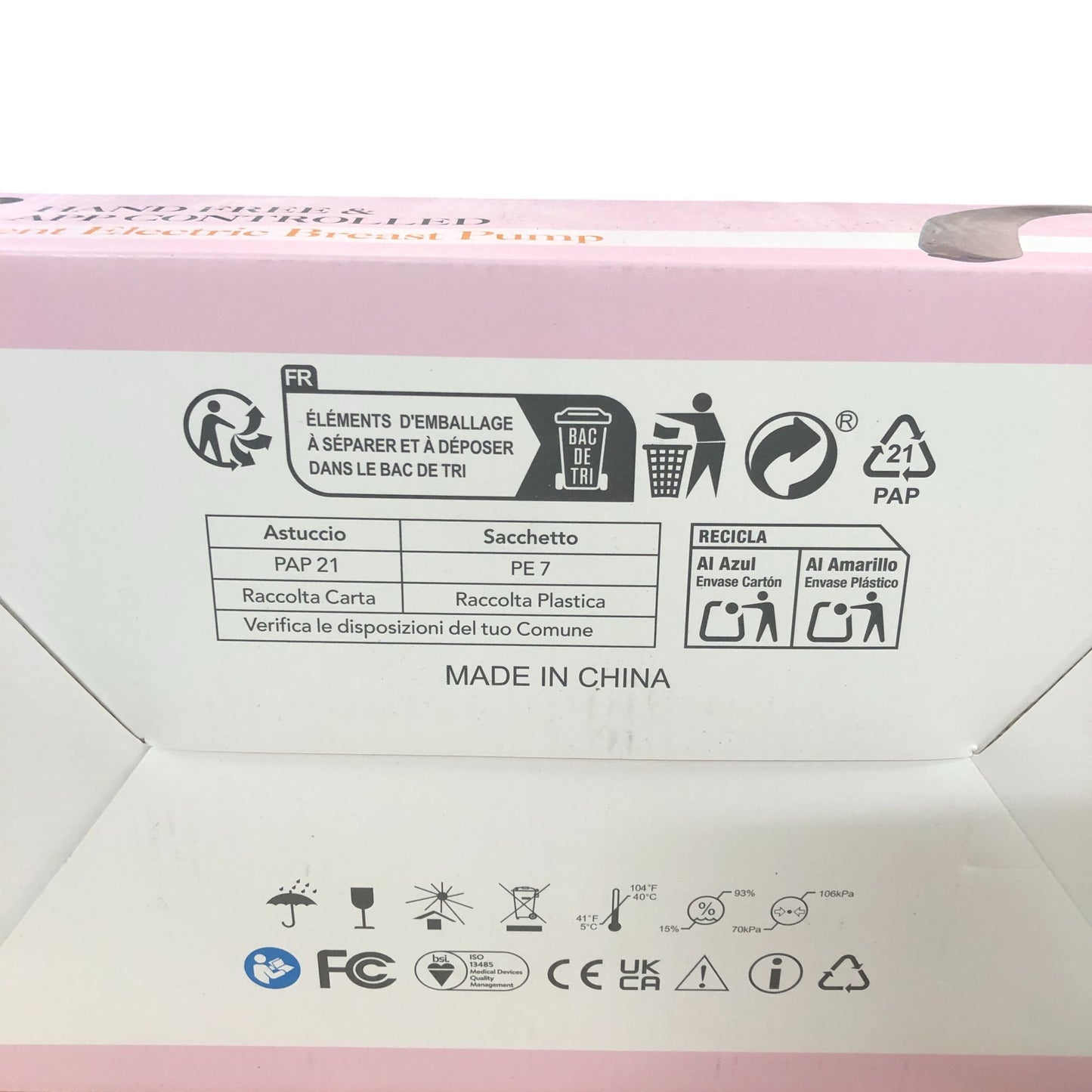 Bellababy BLA8043 Hand Free App Controlled Intelligent Electric Breast Pump