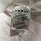 French Connection XL Men's White Short Sleeve Button Up Shirt Cotton Casual