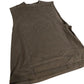River Island Sleeveless Top 100 Cotton Men Casual Wear Medium Green