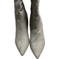 Novo Elegant Women's Heeled Knee High Boots Size UK5 Taupe Block Heel