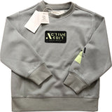 Zara Active Edit Sweatshirt Size 6-7 Years Kids Grey Pullover Activewear