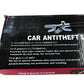 BURNTOP Car Antitheft Lock Model 381 Steering Wheel Security Device New