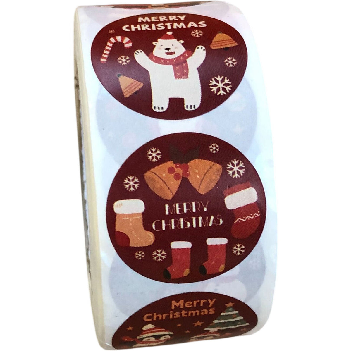 Christmas Wrapping Paper Set Festive Decorative Roll Pack Gift Wrap