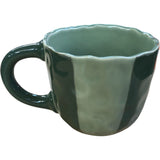 Stylish Green Ceramic Mug Coffee Cup