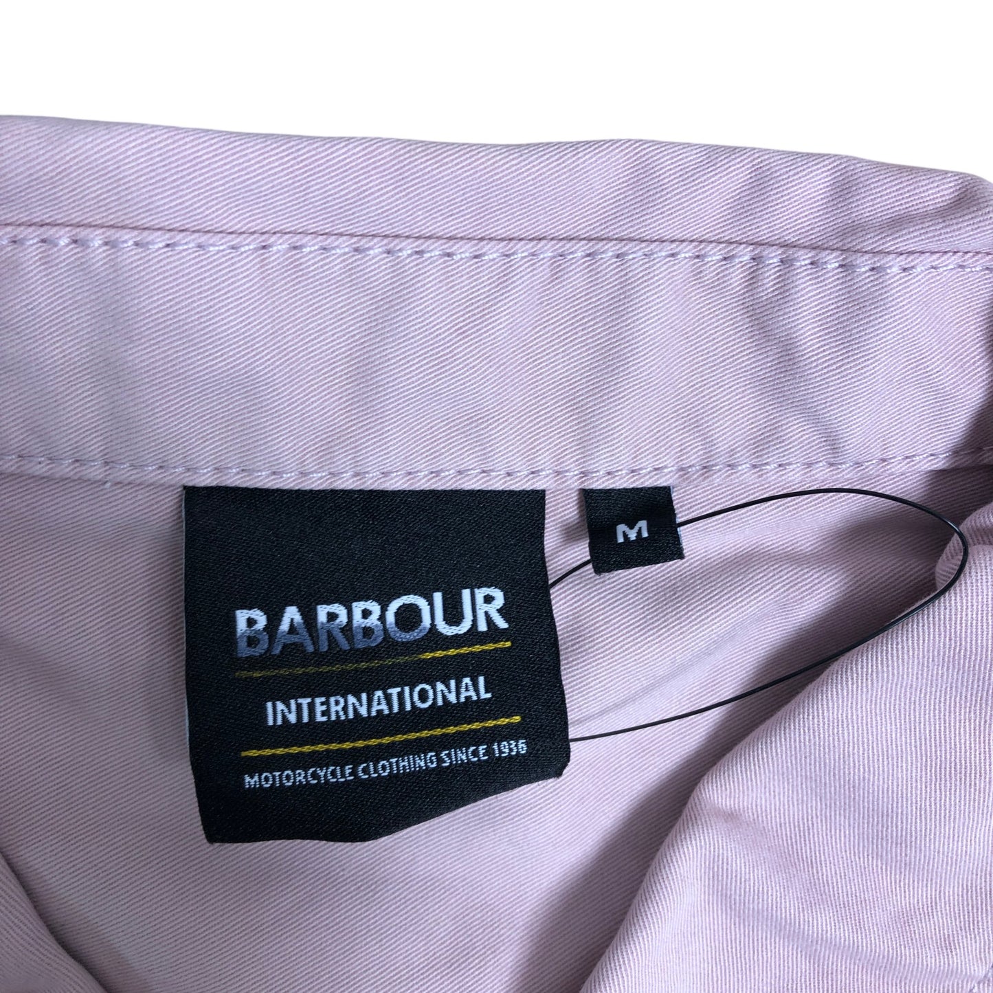 Barbour International M Pink Jacket Men's Casual Lightweight Cotton M