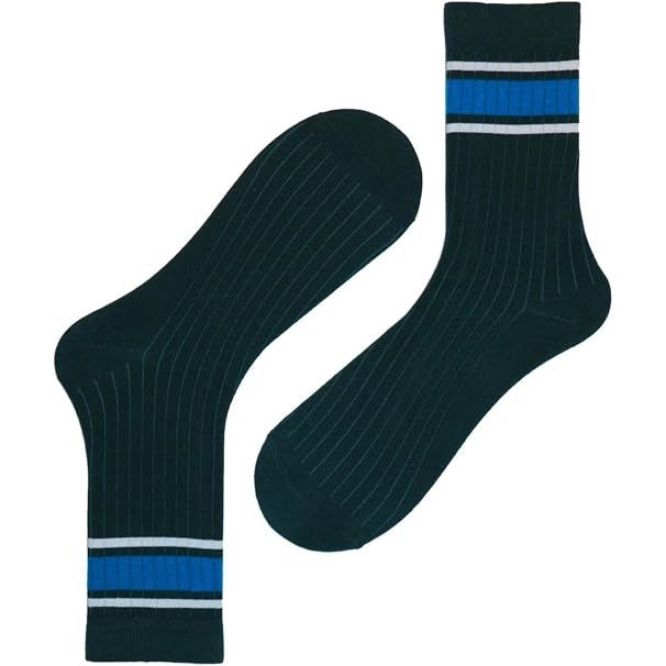 The Socks Company 3 Pack Women's Colourful Crew Socks Size UK 3.5-7