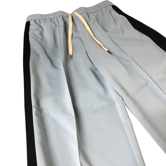 Branded Stylish Casual Trousers Women's Light Blue Elasticated Waisted UK12
