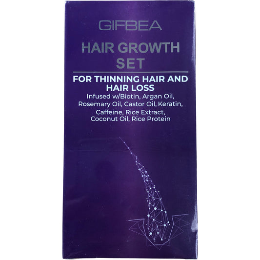 GIFBEA Hair Growth Set For Thinning Hair And Hair Loss 100ml Conditioner 30ml