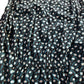 Long Sleeve Floral Print Dress Size 8 Women's Cotton Blue Green
