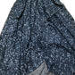 Party Dress UK26 Women's Long Sleeve Wrap Sequin Navy Evening Gown