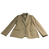 Lauren Ralph Lauren Blazer UK10 Women's Beige Tailored Button Up Jacket