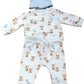 River Island Baby River Bear Print Outfit Set 0-3 Months