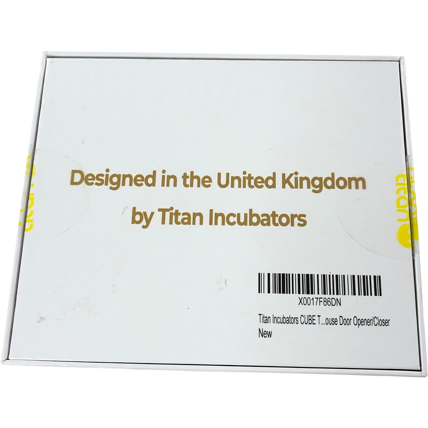 TITAN Timer Digital Kitchen Timer Yellow CUBE New with Tags