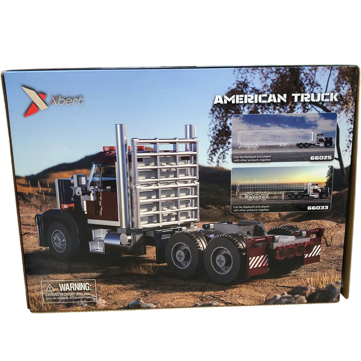 Xbert 66026 American Truck Building Set 269 Pcs Construction Toy 8 Years+