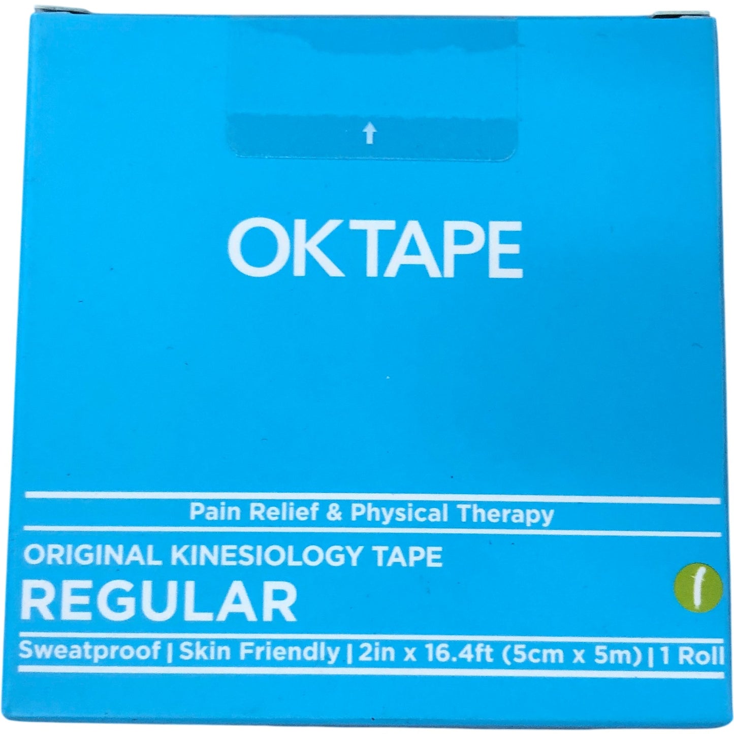 OK Tape Original Kinesiology Tape Regular 2in x 16.4ft Sweatproof Beige