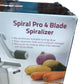 Mueller Spiral Pro 4 Blade Spiralizer Easy Assembly Safe Storage