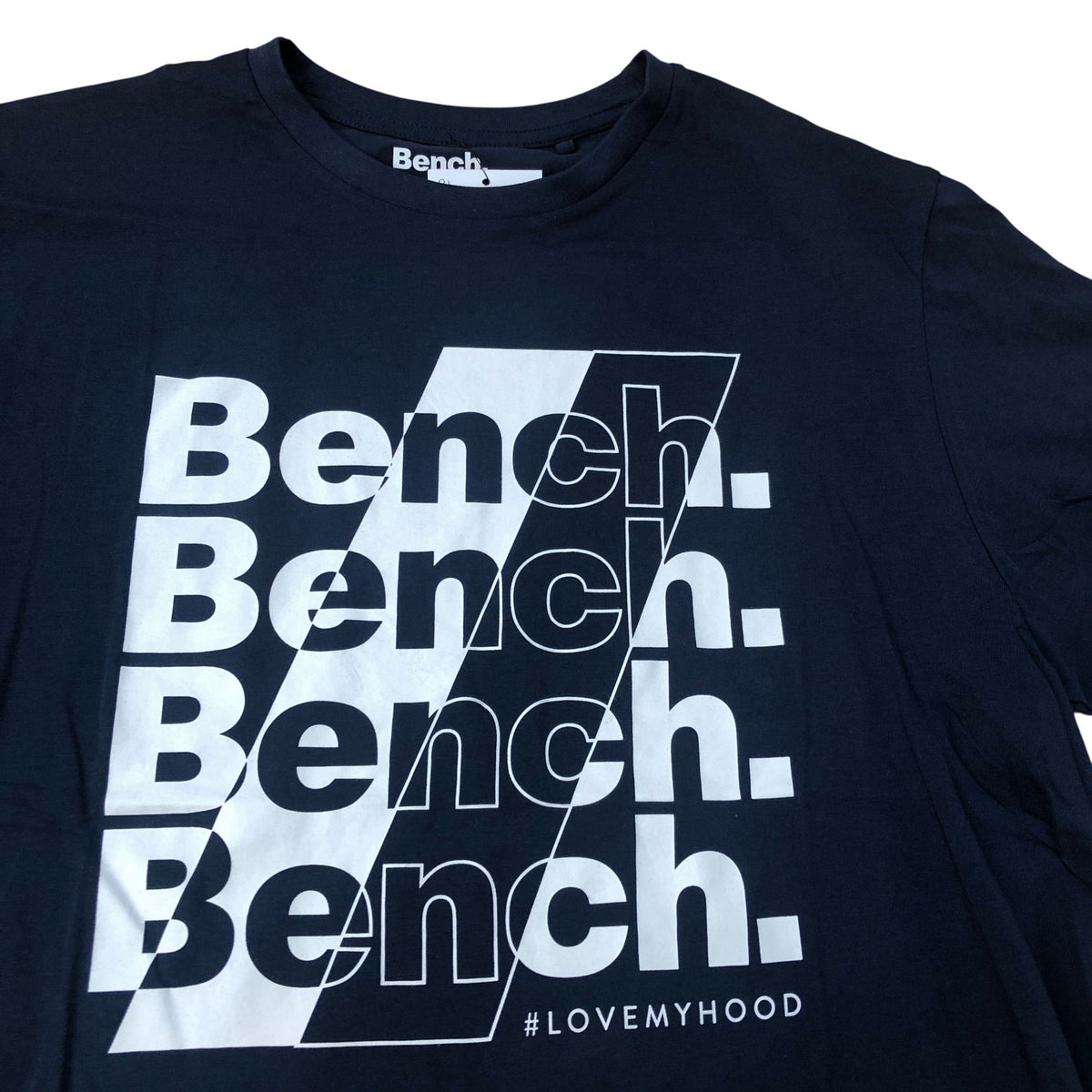 Bench Graphic Print Navy T-Shirt