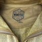 Weird Fish 1/4 Zip Top Size 12 Women's Yellow Textured Jacket