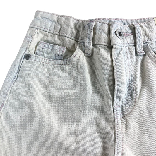 River Island Jort Light Denim Shorts Size 5-6 Years Kids