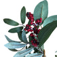 Festive Greenery & Fruit Berry Garland Decoration 8 Foot