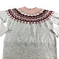 Sweater UK12 Women's Colourful Patterned Knit Jumper Long Sleeves