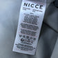 Nicce Pale Grey Hoodie Size XXL