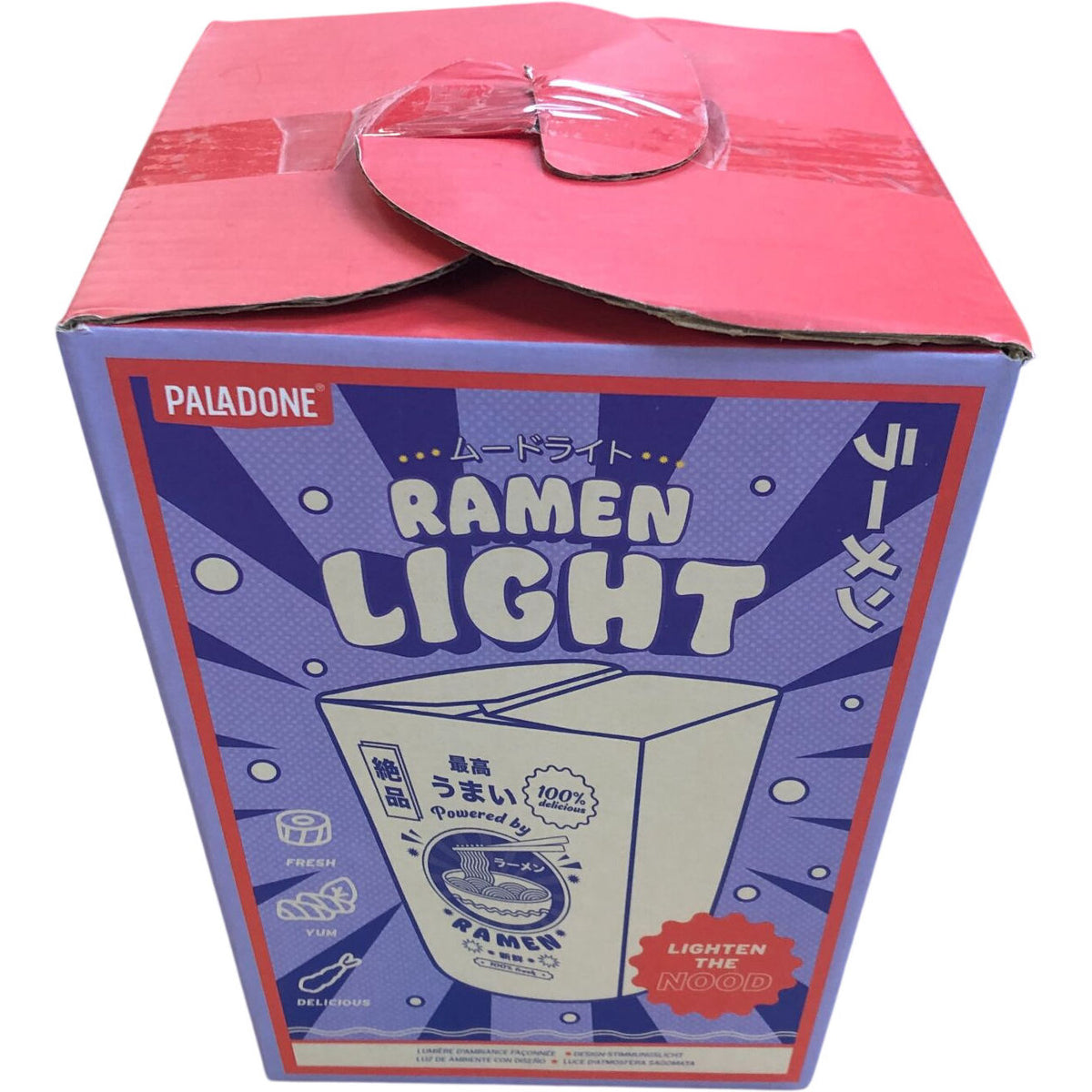 Paladone Ramen Light Fun Shaped Nood Light Novelty Gift For Ramen Lovers