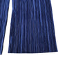River Island Wide Leg Pleated Trousers Navy