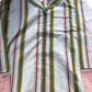 Striped Nightwear Women's Long Sleeves Nightdress Size 10 Organic Cotton