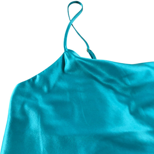 River Island Camisole Top UK16 Women's Aqua Blue