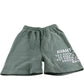 Avant Garde UK M Sweat Shorts Men's Casual Wear Green Cotton Blend