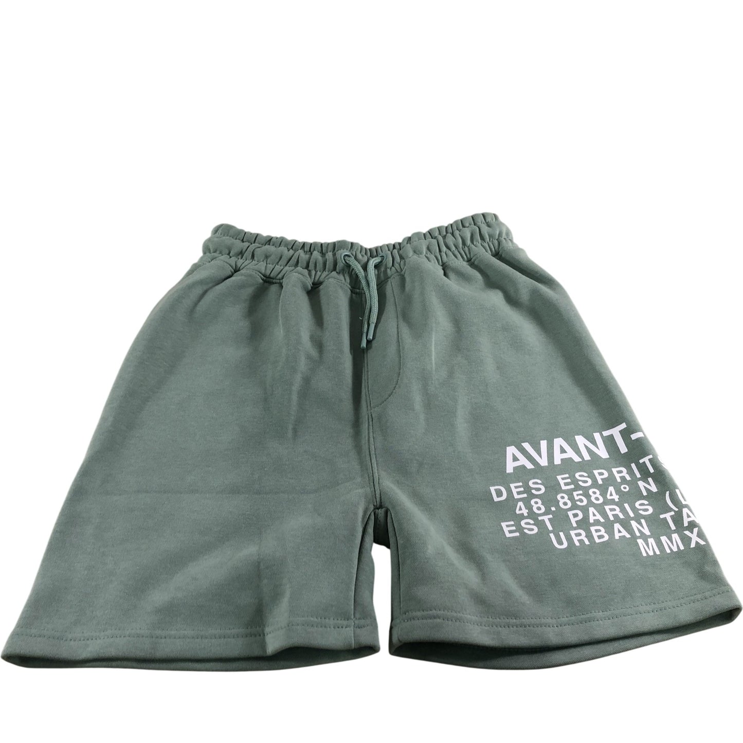 Avant Garde UK M Sweat Shorts Men's Casual Wear Green Cotton Blend