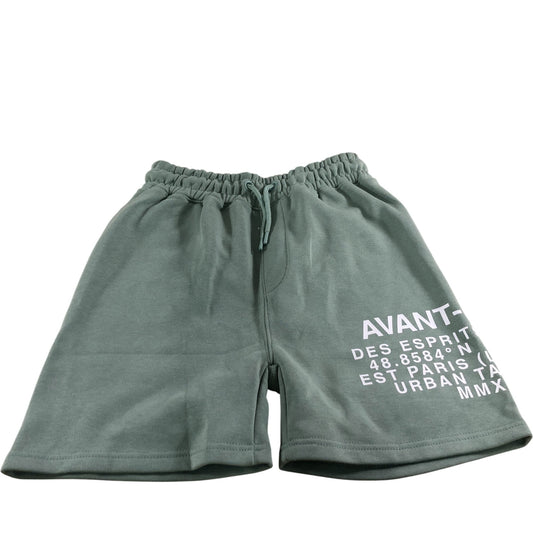Avant Garde UK M Sweat Shorts Men's Casual Wear Green Cotton Blend