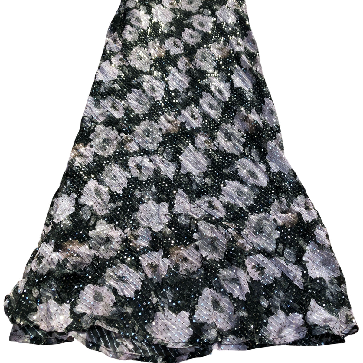 River Island Floral Sequin Dress Women's Sleeveless Evening Wear