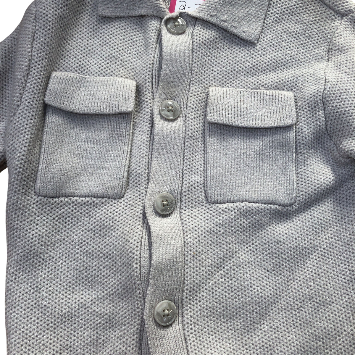 Mountain Warehouse Cardigan Size 2-3 Years Kids Grey Button Front with Pockets