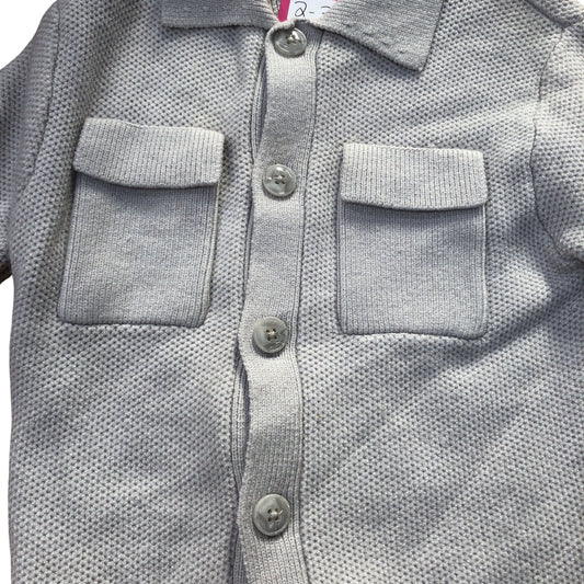 Mountain Warehouse Cardigan Size 2-3 Years Kids Grey Button Front with Pockets
