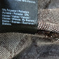 River Island Long Sleeve Wrap Top Size Brown Diamond Pattern