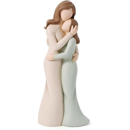 Klycea Mother & Daughter Figurine Charming Home Décor