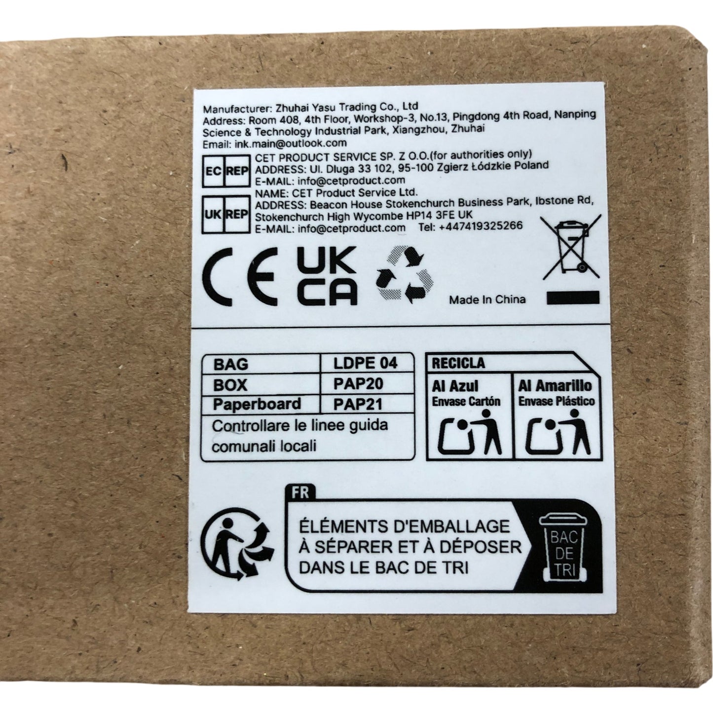 CATJOY 924E Ink Cartridge Set Magenta Yellow Cyan Black Compatible Printer