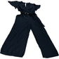 Black Jumpsuit UK6 Women’s Wide Leg Belted