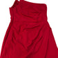 Lipsy Red Maxi Dress UK14 Women's Stretchy Polyester Spandex Elegant Evening