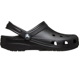 CROCS Classic Clogs Black Unisex Sandals Comfortable Lightweight Shoes M7/W8