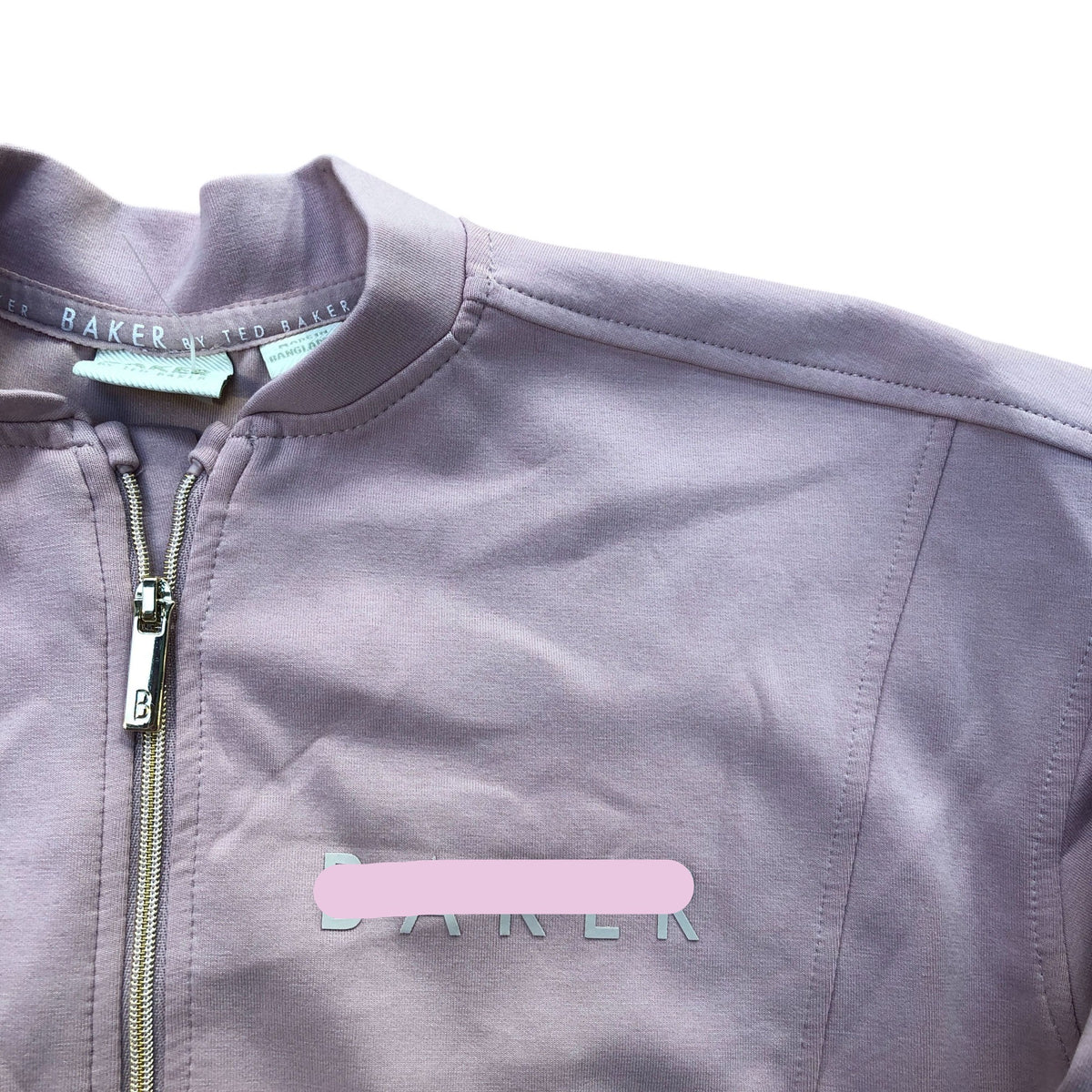 Kids Pink Zip Jacket 6 Years