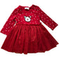 So Cute Baby Dress Set 62cm 0-3 Months Red Striped Dress And Romper