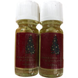 M&S Mandarin Clove Cinnamon Aroma Oil Set 10ml Home Fragrance Christmas Gift X2