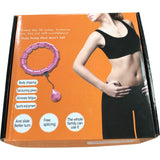 Pterygoid Weighted Hula Hoop Adjustable Waistline Purple