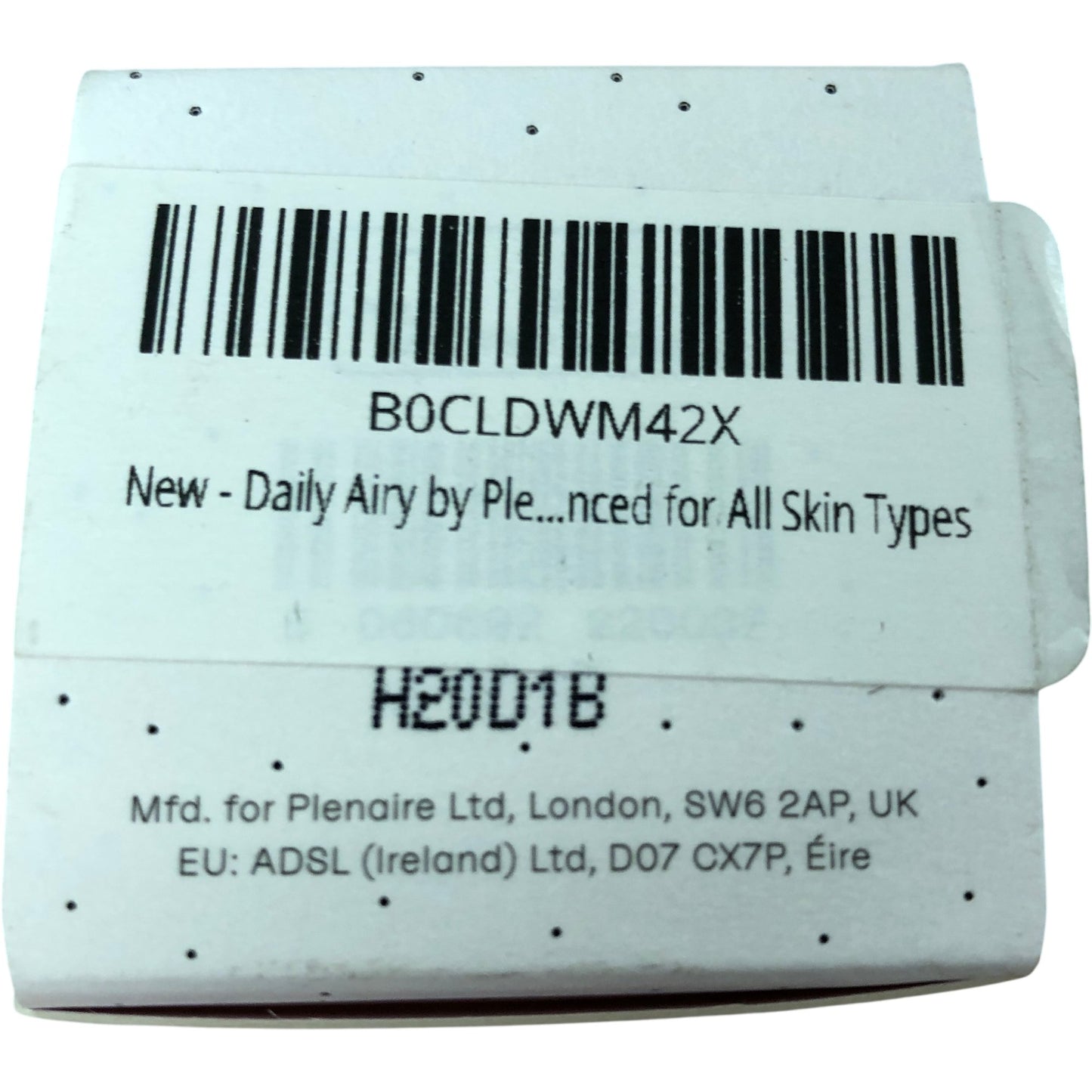 PLENAIRE Daily Airy Self Foaming Cleanser 120ml Gentle Skin Care For All Types